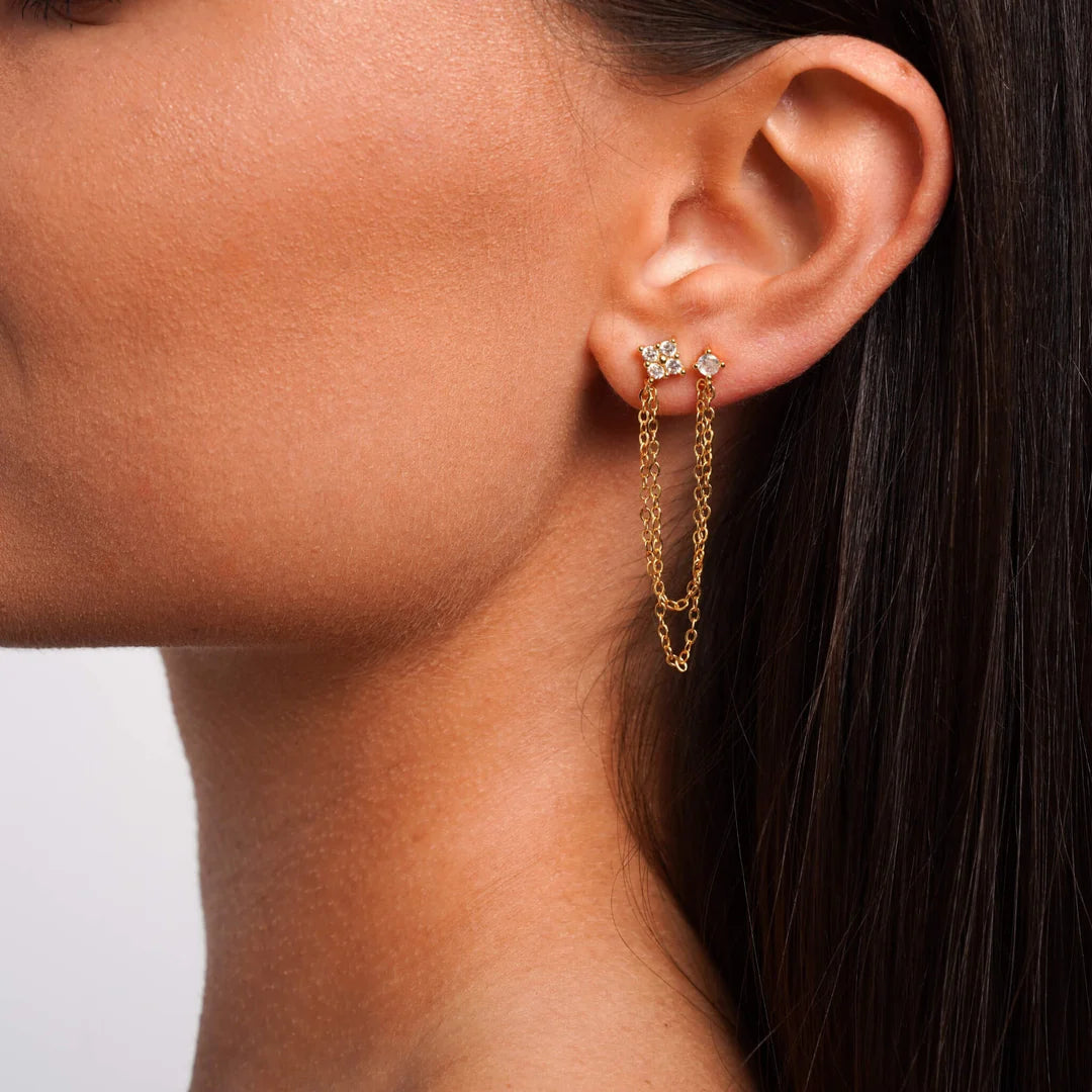 Boucles d'oreilles - Stellachain